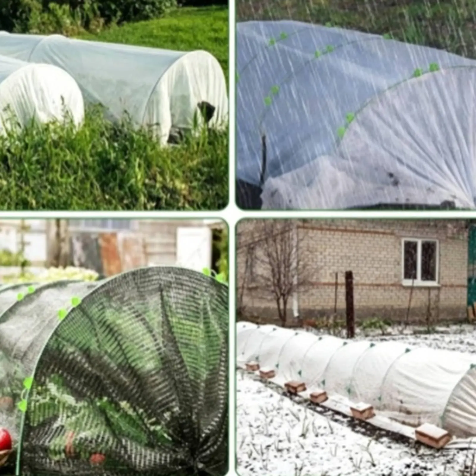 30 Pieces Greenhouse Hoop Support Kit Green Fastening Clips Greenhouse Hoop Kit Garden Tunnel Hoops Curved Weather-Resistant
30 Pieces Greenhouse Hoop Support Kit Green Fastening Clips Greenhouse Hoop Kit Garden Tunnel Hoops Curved Weather-Resistant