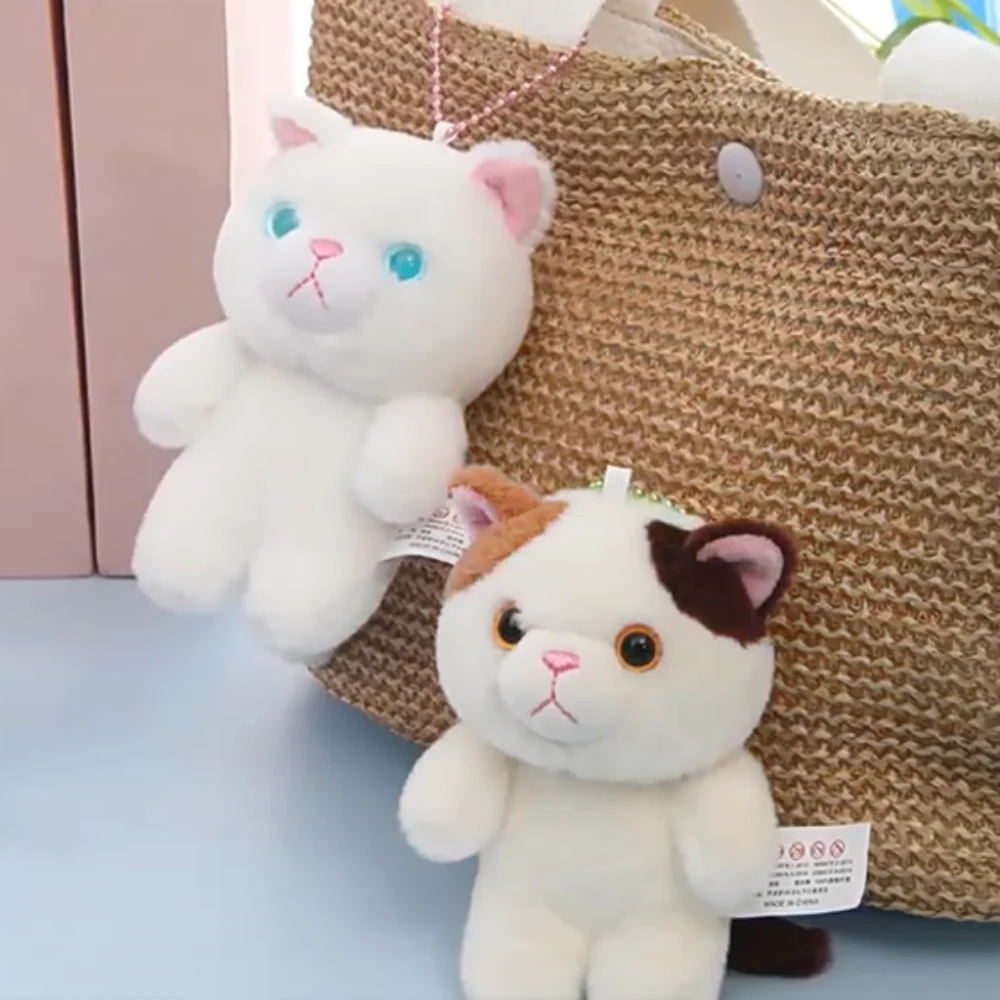 Delicate Meow Plush Cat Keychain PP Cotton Cute Cat Plush Keyring Cartoon Lovely Plush Cat Doll Pendant Couple Gift
Delicate Meow Plush Cat Keychain PP Cotton Cute Cat Plush Keyring Cartoon Lovely Plush Cat Doll Pendant Couple Gift