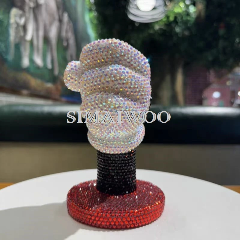 DIY Diamond Rhinestone Pen Pot Makeup Brush Container Blinged Statue Home Decorative Handmade Mosaic Christmas Birthday Gift
DIY Diamond Rhinestone Pen Pot Makeup Brush Container Blinged Statue Home Decorative Handmade Mosaic Christmas Birthday Gift