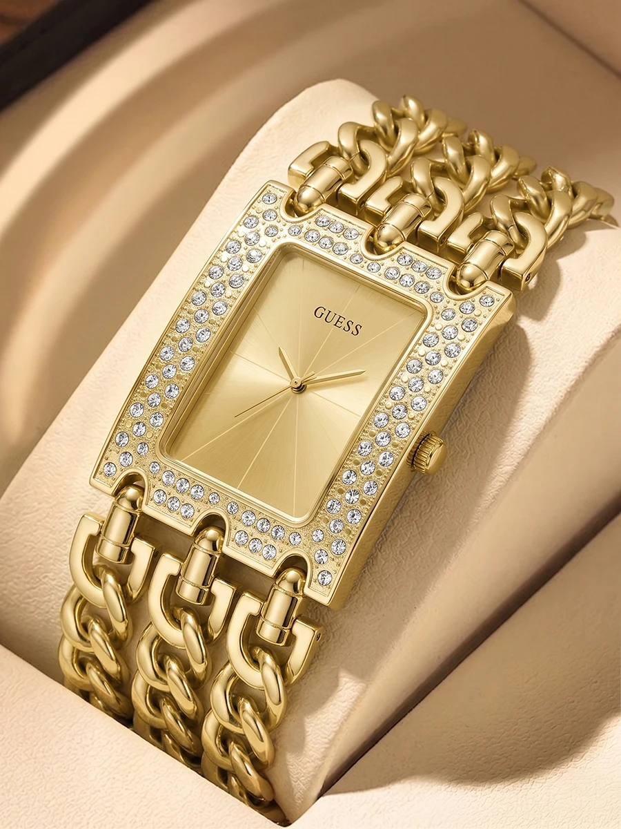 Guess W1275L2 Women Watches Luxury Rhinestone Quartz Watch Ladies Stainless Steel Waterproof Wristwatch Female Clock Best Gifts
Guess W1275L2 Women Watches Luxury Rhinestone Quartz Watch Ladies Stainless Steel Waterproof Wristwatch Female Clock Best Gifts