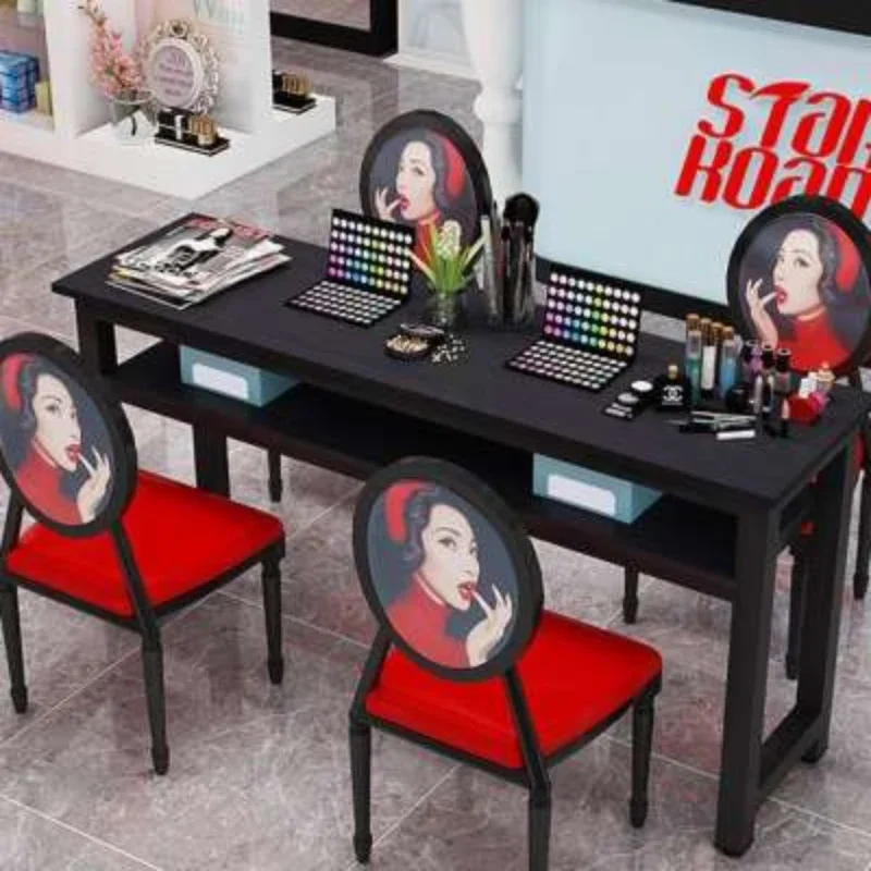 Wooden Nordic Nail Tables Black Square Modern Design Manicure Tables Exquisite Makeup Manicure Tafel Nail Salon Furniture CM50ZJ
Wooden Nordic Nail Tables Black Square Modern Design Manicure Tables Exquisite Makeup Manicure Tafel Nail Salon Furniture CM50ZJ