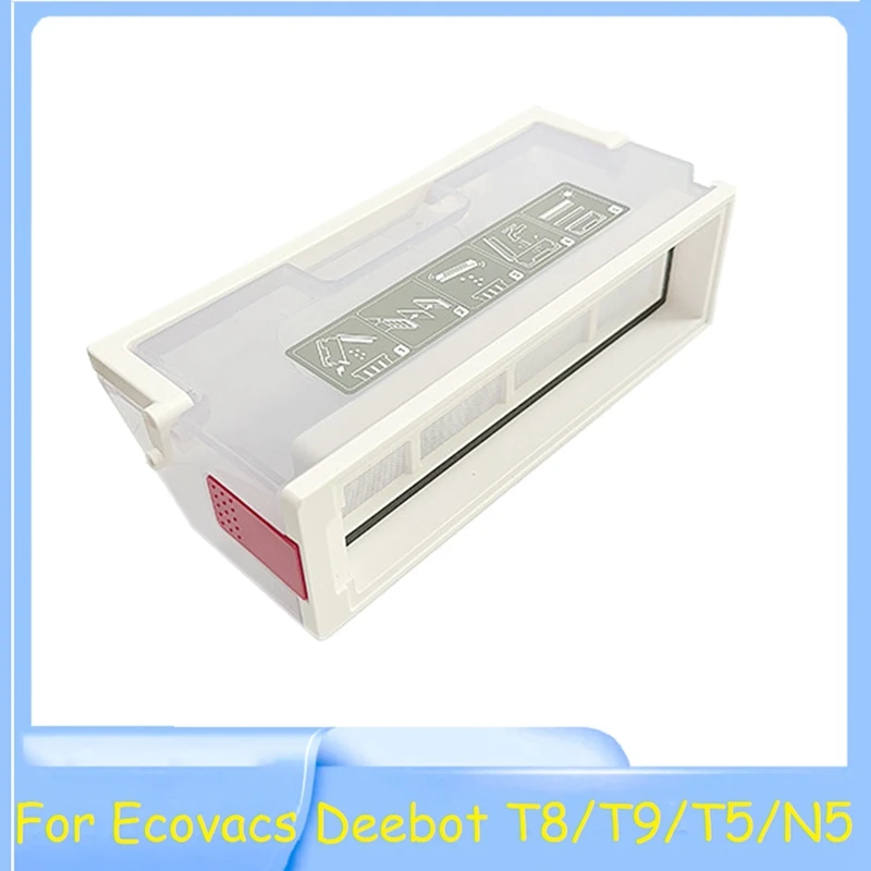 Dust Box For Ecovacs Deebot Ozmo T8/T9/T5/N5 Robot Vacuum Cleaner Accessories Dust Collection Replacement Parts
Dust Box For Ecovacs Deebot Ozmo T8/T9/T5/N5 Robot Vacuum Cleaner Accessories Dust Collection Replacement Parts
