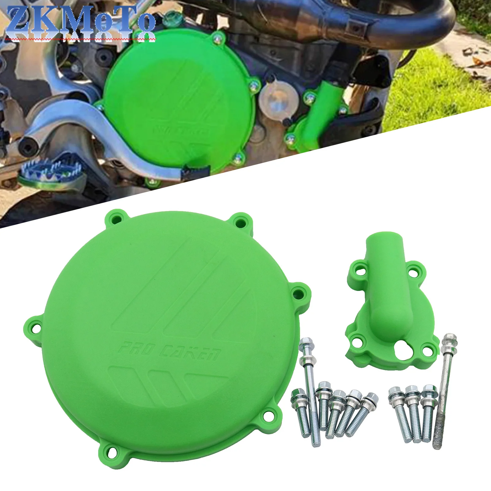 Motorcycle Engine Clutch Protection Water Pump Protection Cover For Kawasaki KX450F KX 450 450F 2016 2017 2018 Dirt Bike Parts
Motorcycle Engine Clutch Protection Water Pump Protection Cover For Kawasaki KX450F KX 450 450F 2016 2017 2018 Dirt Bike Parts