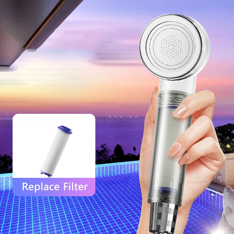 White High Pressure Shower Head with Filters Handheld Portable Mini Shower Head Rainfall Spray Hotel Bathroom Accessories
White High Pressure Shower Head with Filters Handheld Portable Mini Shower Head Rainfall Spray Hotel Bathroom Accessories