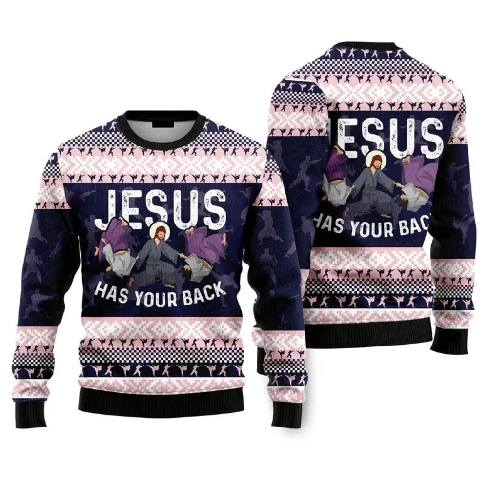 Funny Jingle ball ugly Christmas sweater for Men and women Plus-size festive Christmas Long sleeve sweatshirt 3d printed Santa p
Funny Jingle ball ugly Christmas sweater for Men and women Plus-size festive Christmas Long sleeve sweatshirt 3d printed Santa p