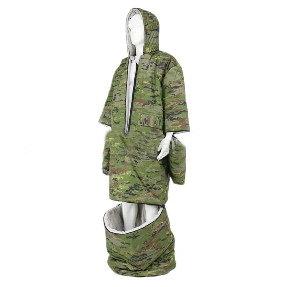 3 Season Camping Sleeping Bag Comfortable Outdoor Travel Wearable Hollow Fiber Sleeping Bag With Arms
3 Season Camping Sleeping Bag Comfortable Outdoor Travel Wearable Hollow Fiber Sleeping Bag With Arms