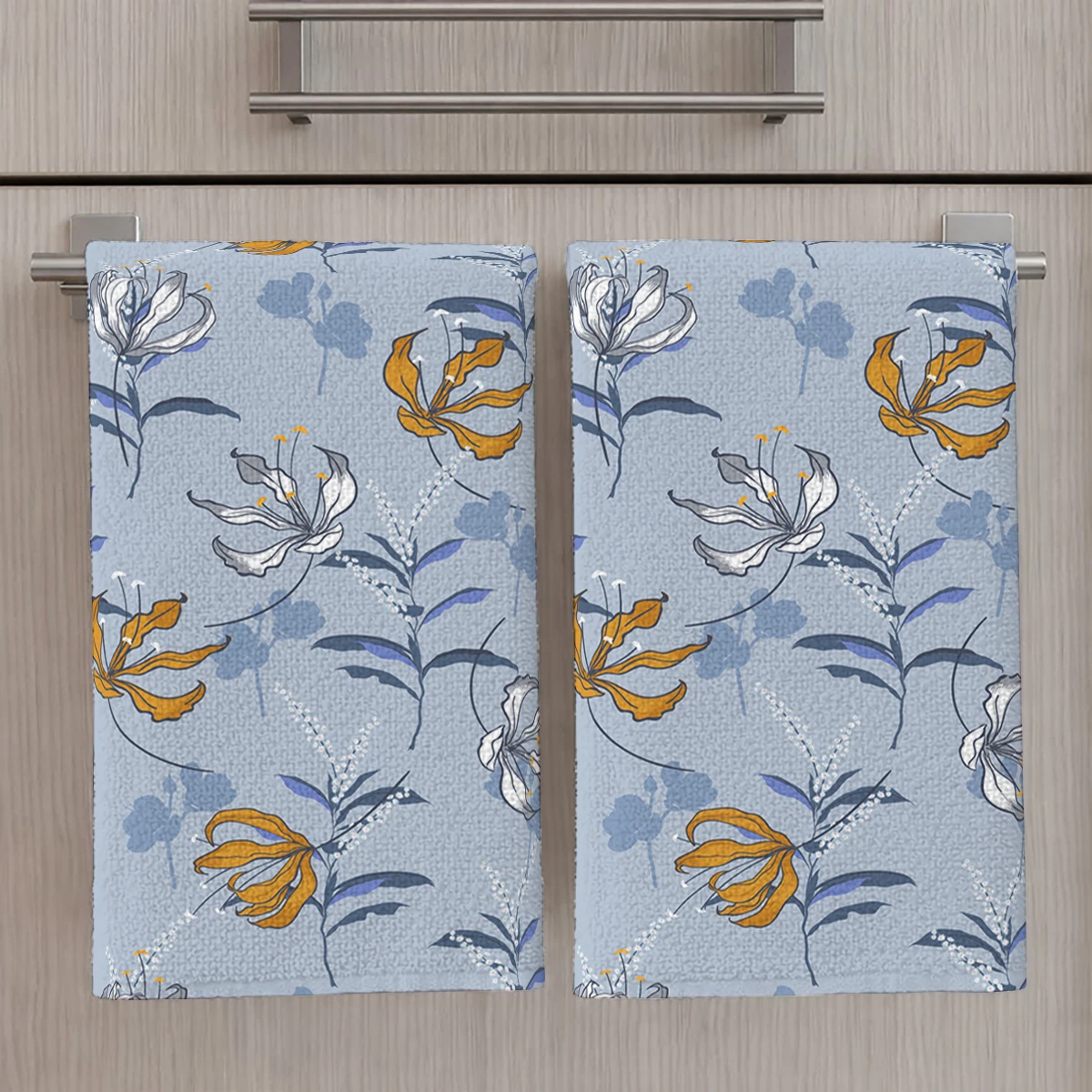 Chic Leaf Pattern Polyester Dish Cloth - Machine Washable Kitchen Cleaning Cloth, Practical Household Cleaning Accessory
Chic Leaf Pattern Polyester Dish Cloth - Machine Washable Kitchen Cleaning Cloth, Practical Household Cleaning Accessory