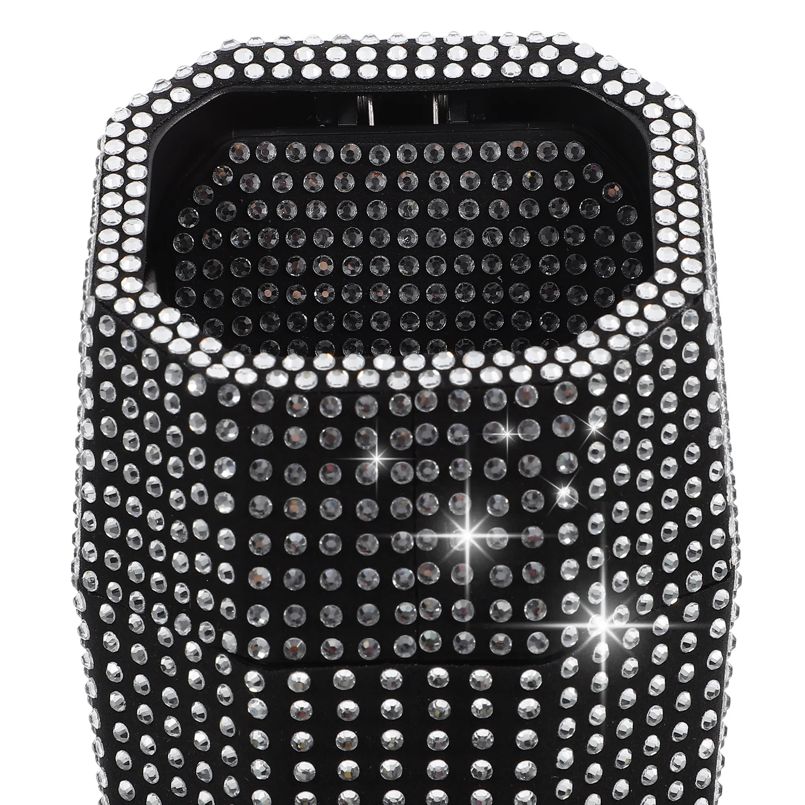 Sparkling Rhinestone Car Trash Can Stylish Organizer for Women ABS Material Portable Cup Holder Garbage Bin Accessory
Sparkling Rhinestone Car Trash Can Stylish Organizer for Women ABS Material Portable Cup Holder Garbage Bin Accessory