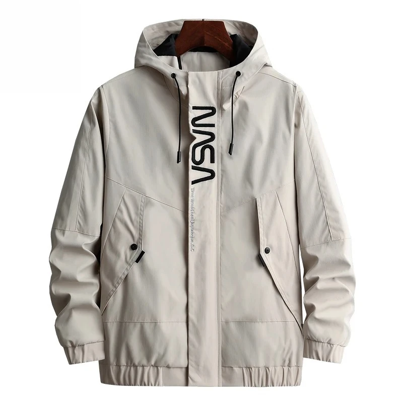 2025 Spring Autumn Cargo Jacket Men Trendy Casual Embroidered Hooded Coat Plus Size 7XL Fashion Sports Pocket Windbreaker Coats
2025 Spring Autumn Cargo Jacket Men Trendy Casual Embroidered Hooded Coat Plus Size 7XL Fashion Sports Pocket Windbreaker Coats
