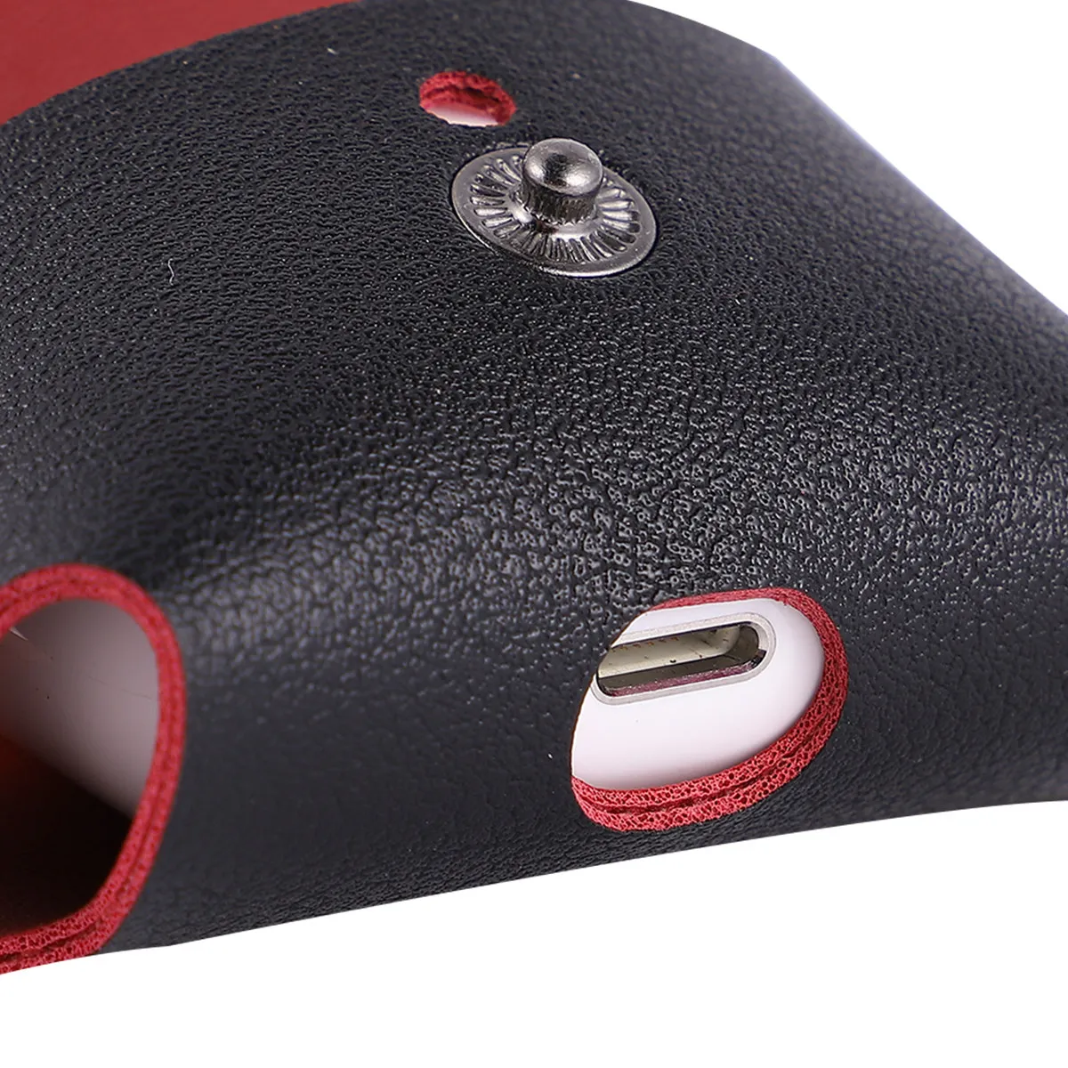 Red Earphone Protective Case Cover Snap Closure Hollow Bottom Wireless Charging Box Pouch Keychain Clip For
Red Earphone Protective Case Cover Snap Closure Hollow Bottom Wireless Charging Box Pouch Keychain Clip For