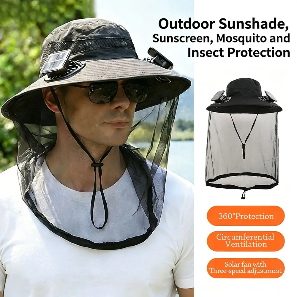 Fashion Solar Powered Solar Fan Hat Wide Brim Dual Fans Cooling Fan Hat UPF 50 Cooling Fans Dual Solar Charging Hat Hiking
Fashion Solar Powered Solar Fan Hat Wide Brim Dual Fans Cooling Fan Hat UPF 50 Cooling Fans Dual Solar Charging Hat Hiking