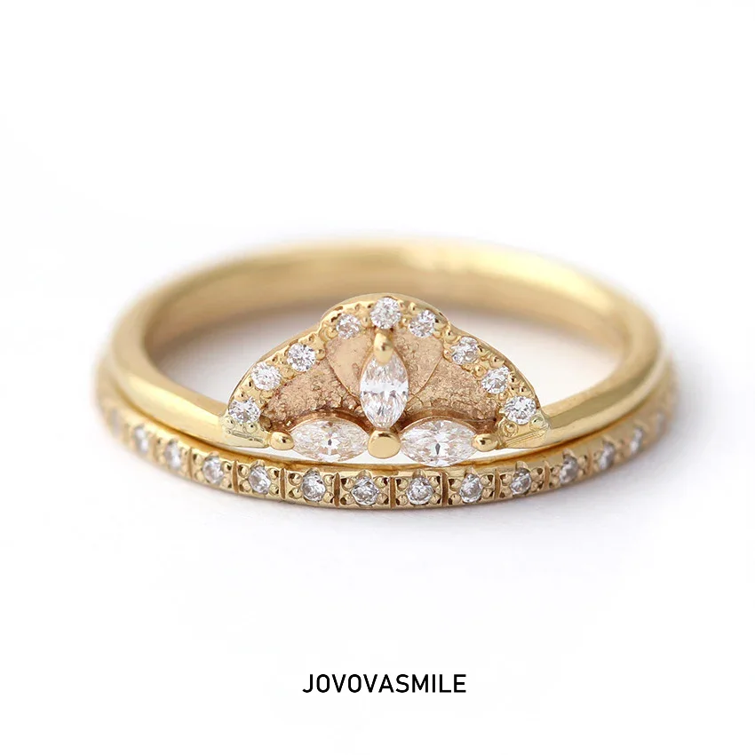 VOVGEMINI Moissanite Ring 18k 14k Gold VVS1 D Color Personalized design wedding ring set Delicate Allow Wedding Ring
VOVGEMINI Moissanite Ring 18k 14k Gold VVS1 D Color Personalized design wedding ring set Delicate Allow Wedding Ring