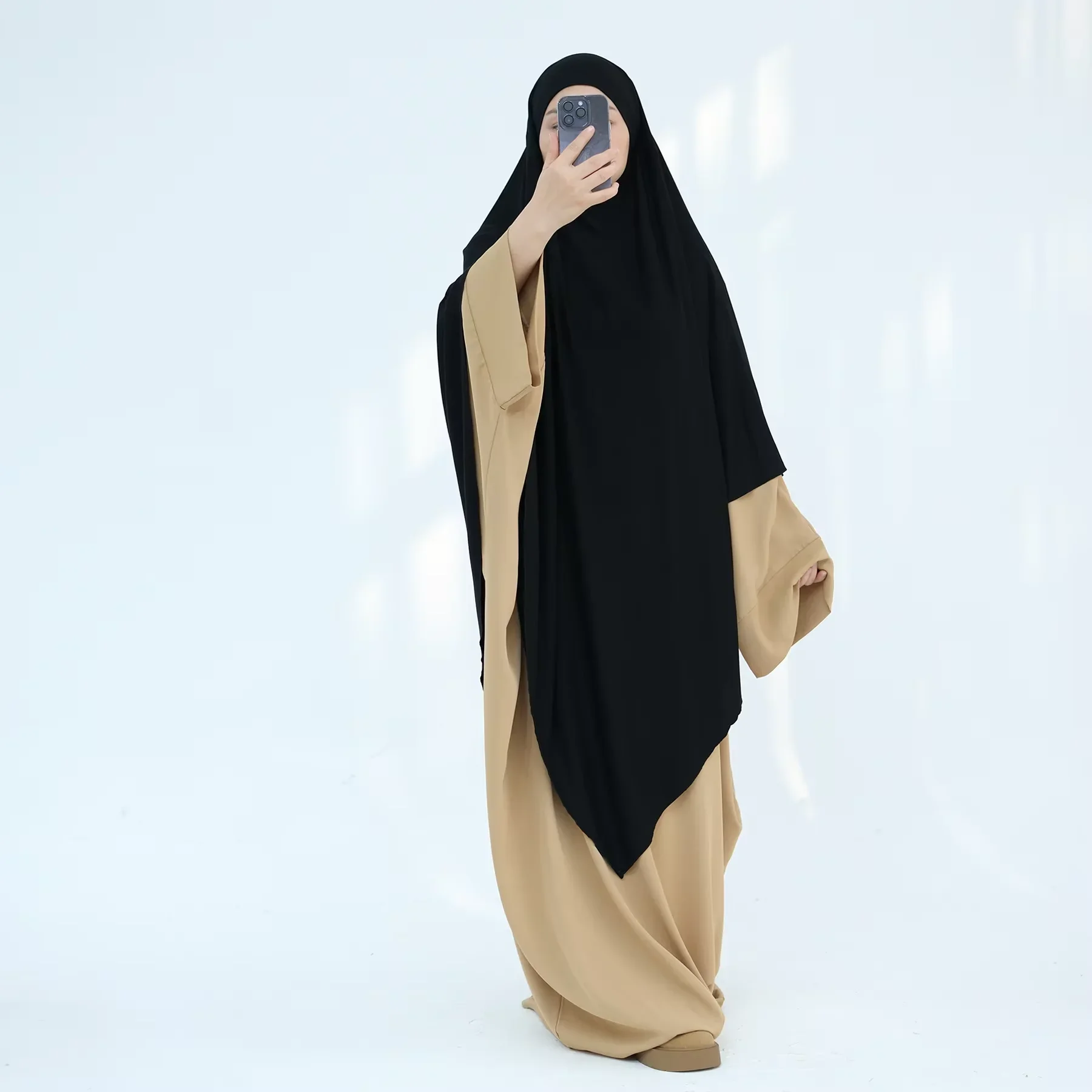 Eid Jersey Khimar One Layer Ramadan Muslim Women Islamic Prayer Hijab Djellaba Long Scarf Turkey Abaya Niqab Nikab Jalabiya
Eid Jersey Khimar One Layer Ramadan Muslim Women Islamic Prayer Hijab Djellaba Long Scarf Turkey Abaya Niqab Nikab Jalabiya