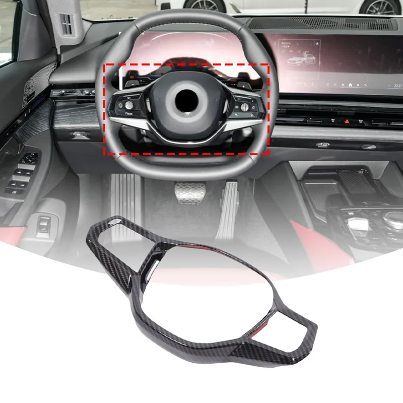 For BMW 5 Series G60 2024 2025 ABS Carbon Fiber Car Steering Wheel Decorative Frame Car Interior Accessories
For BMW 5 Series G60 2024 2025 ABS Carbon Fiber Car Steering Wheel Decorative Frame Car Interior Accessories