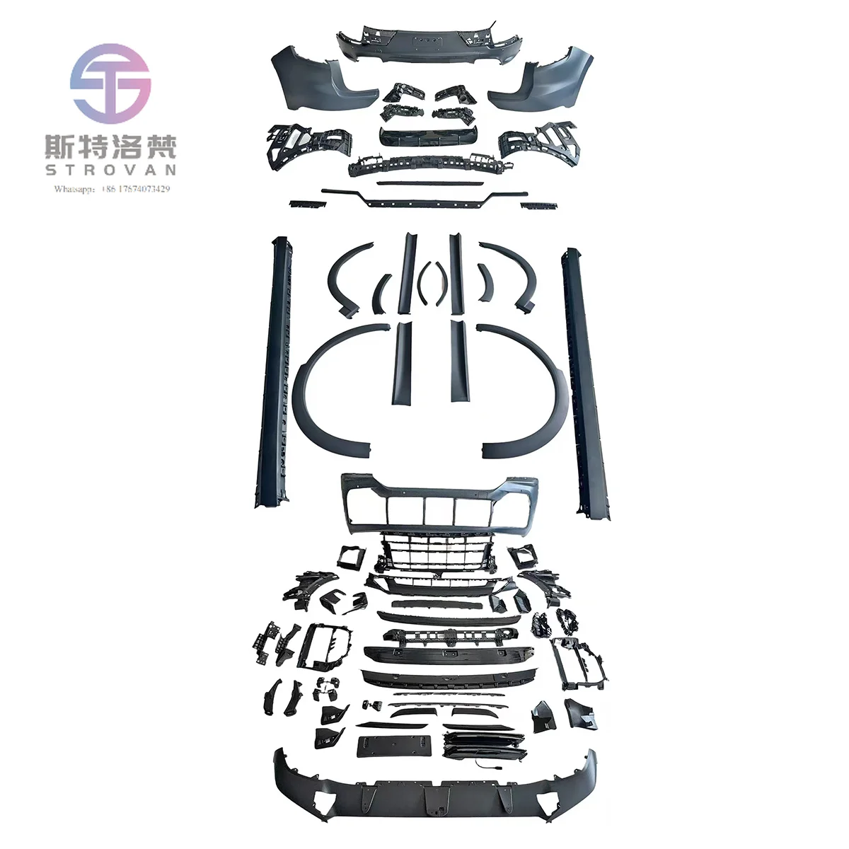 Wear Resistant Bumpers Bodykit for Cayenne 9Y0.2 2024+ Change to TurboS Style with Tip Exhaust.
Wear Resistant Bumpers Bodykit for Cayenne 9Y0.2 2024+ Change to TurboS Style with Tip Exhaust.