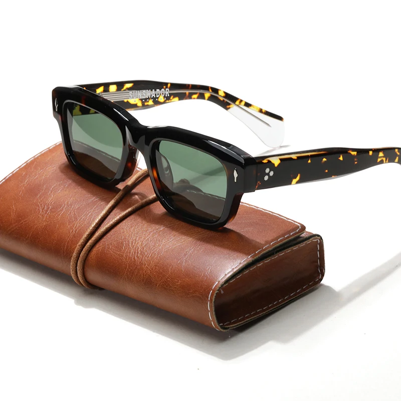 Square Acetic Outdoor Travel Fashion Men's Sunglasses High Quality Designer Brand Luxury UV400 Women's Sunshade Sunglasses
Square Acetic Outdoor Travel Fashion Men's Sunglasses High Quality Designer Brand Luxury UV400 Women's Sunshade Sunglasses