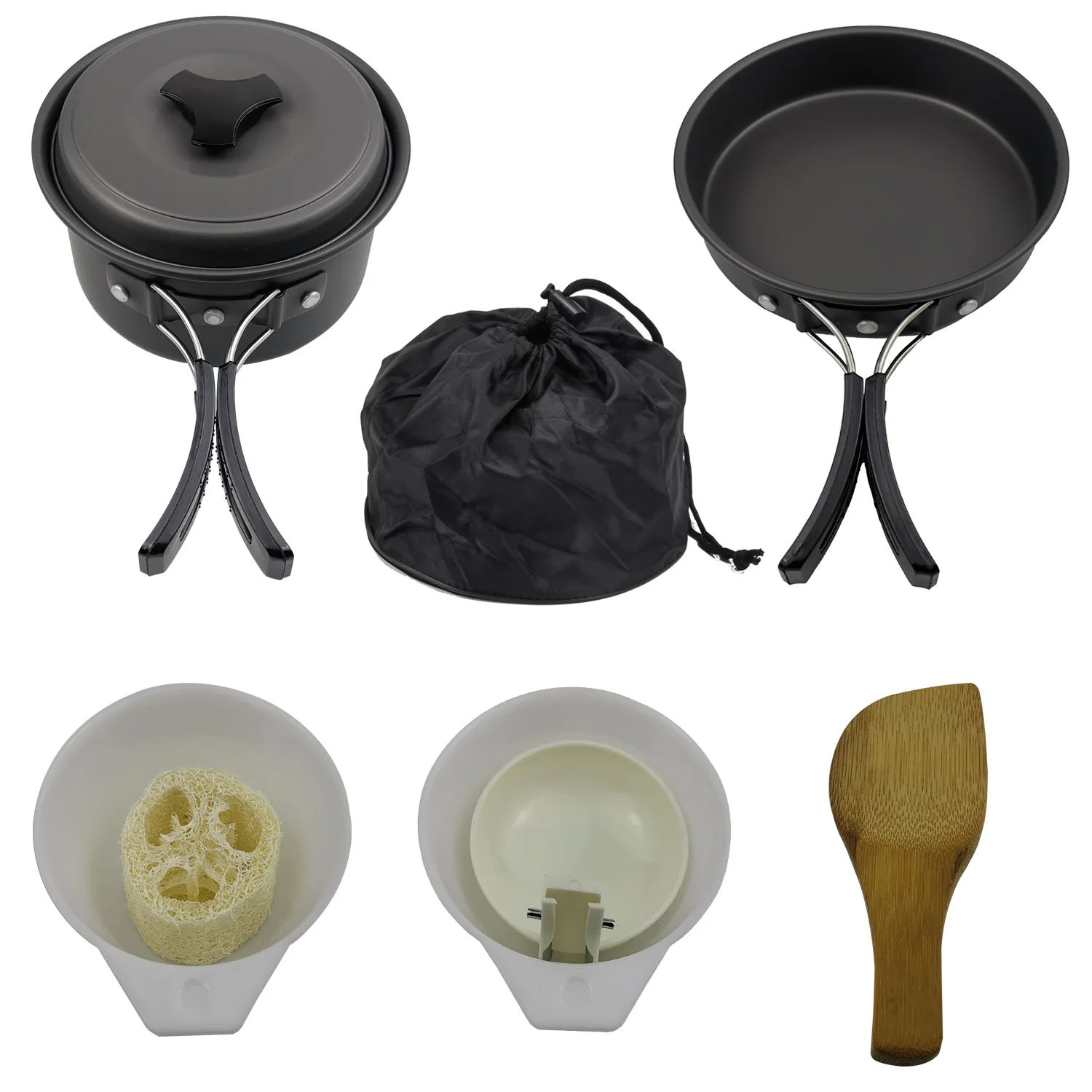 Guanglu Outdoor Products Hot Selling 1-2 Person Camping Set Pot Portable Outdoor Cooking Set Folding Pot
Guanglu Outdoor Products Hot Selling 1-2 Person Camping Set Pot Portable Outdoor Cooking Set Folding Pot
