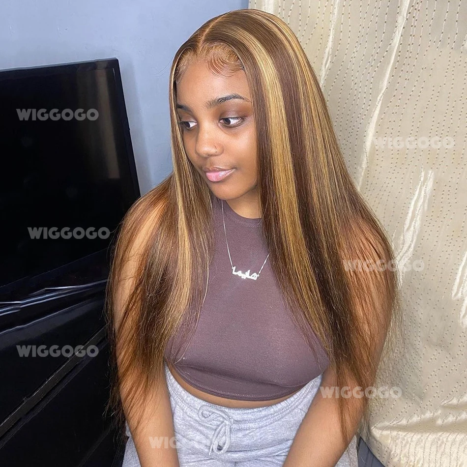 Прямой парик из натуральных волос 13X6 Hd Прозрачный парик фронтальной части шнурка 13X4 Коричневый блондин Ombre P4/27 Цветной передний парик для женщин
Прямой парик из натуральных волос 13X6 Hd Прозрачный парик фронтальной части шнурка 13X4 Коричневый блондин Ombre P4/27 Цветной передний парик для женщин