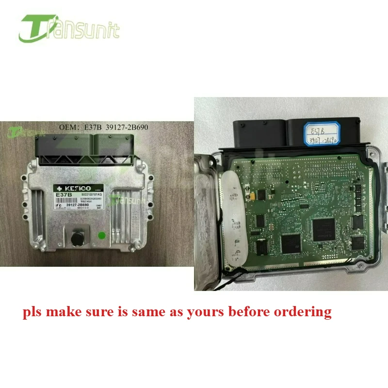 E37B 39127-2B690 391272B690 New Engine Computer Board ECU MEG17.9.12 For Hyundai ACCENT 11 (2010-2015)
E37B 39127-2B690 391272B690 New Engine Computer Board ECU MEG17.9.12 For Hyundai ACCENT 11 (2010-2015)