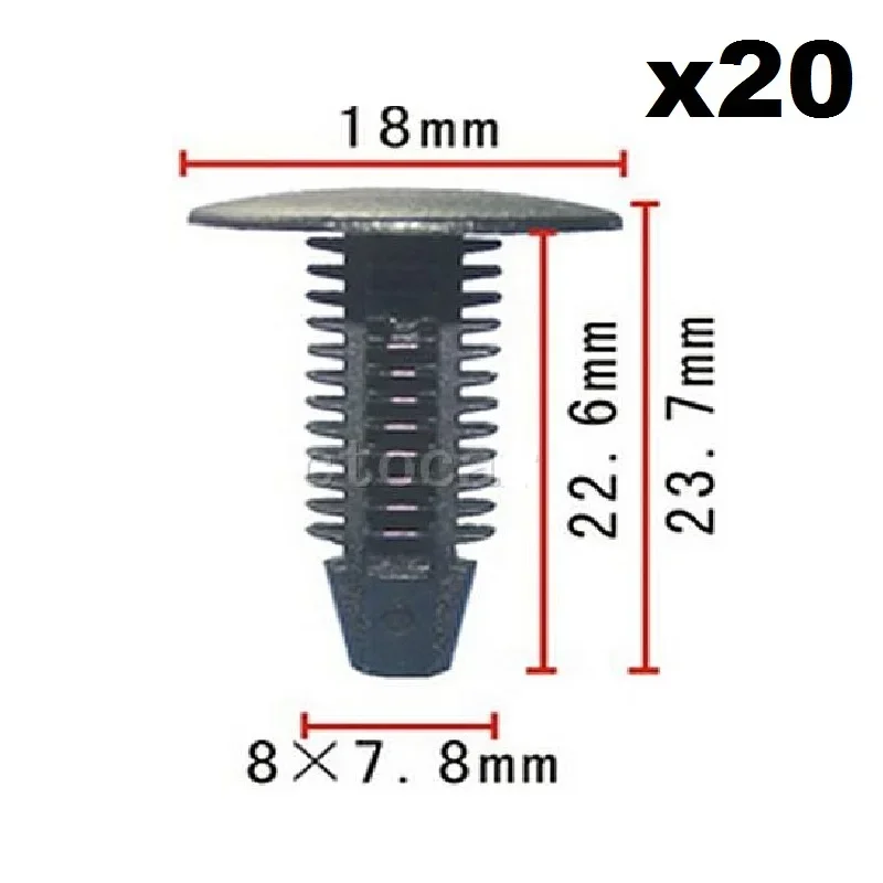 20pcs Radiator Yoke/Fender Bumper Shield Retainer Clip For Ford 1595864 6030441 For Mercury, For Mystique
20pcs Radiator Yoke/Fender Bumper Shield Retainer Clip For Ford 1595864 6030441 For Mercury, For Mystique