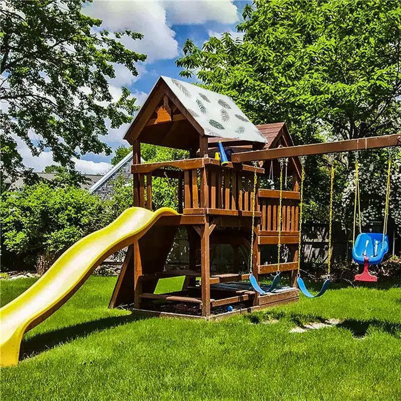 Play Sets & Playground Equipment Sturdy Swing Set Tarp Replacement UV-Protection Fade-Resistant Lightweight Pergola Accessories 
Play Sets & Playground Equipment Sturdy Swing Set Tarp Replacement UV-Protection Fade-Resistant Lightweight Pergola Accessories
