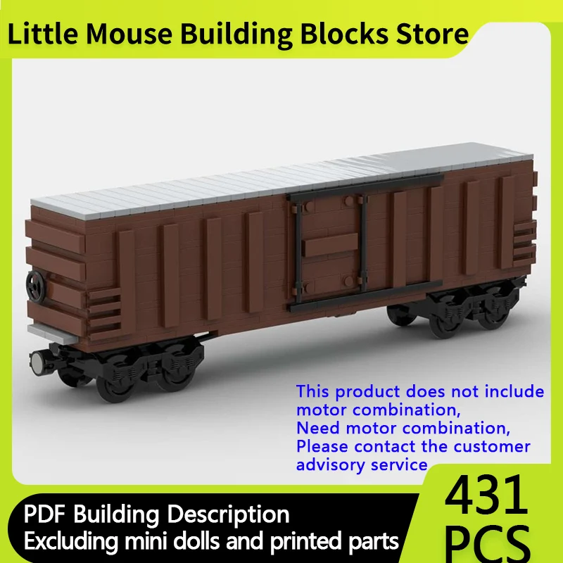 City Car Model MOC Building Bricks Railway Boxcar Single Door Modular Technology Children Holiday Gifts Assemble Toys Suit
City Car Model MOC Building Bricks Railway Boxcar Single Door Modular Technology Children Holiday Gifts Assemble Toys Suit