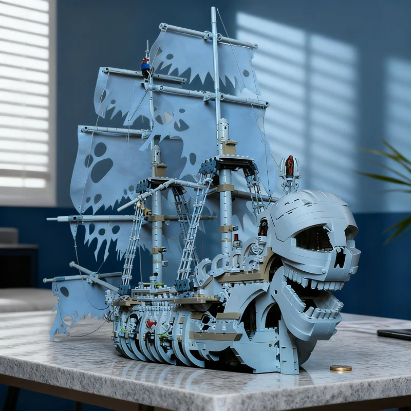 2419pcs MOC The terrifying Charon s Chest Pirates Model Building blocks Architecture toys Christmas gifts Education Kids Brick
2419pcs MOC The terrifying Charon s Chest Pirates Model Building blocks Architecture toys Christmas gifts Education Kids Brick