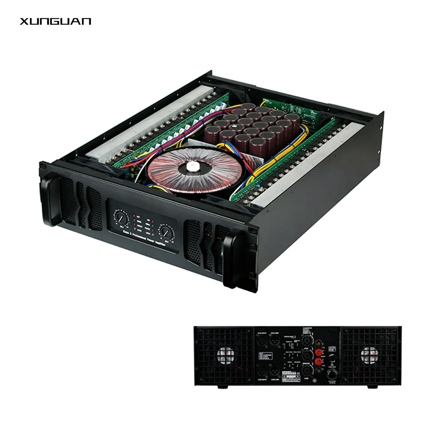 PD-6000 2 Channel Amp Class H 3U Professional Power Amplifier 2CH*1400W 1500W 1700W 1900W for Stage Performance Concert
PD-6000 2 Channel Amp Class H 3U Professional Power Amplifier 2CH*1400W 1500W 1700W 1900W for Stage Performance Concert