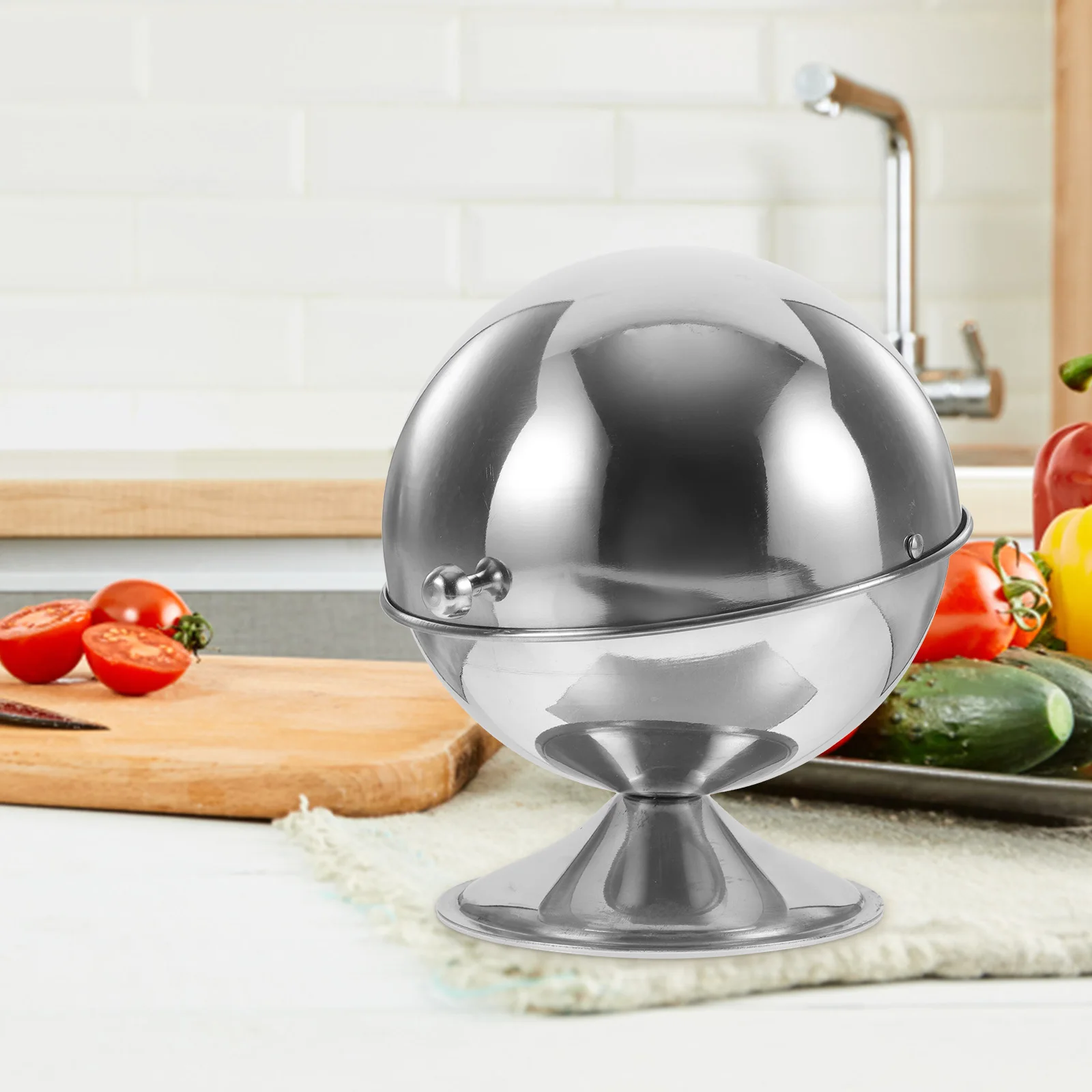 Stainless Steel Sugar Bowl Roll Top Lid Condiment Jar Kitchen Essentials Spice Container Moisture Proof Design
Stainless Steel Sugar Bowl Roll Top Lid Condiment Jar Kitchen Essentials Spice Container Moisture Proof Design