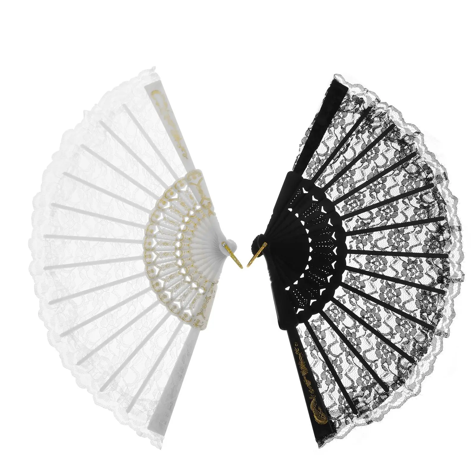 2Pcs Lace Fans Chinese Style Single Layer Foldable Cooling Fans for Party Gifts Photography Props Stage Accessories Elegant
2Pcs Lace Fans Chinese Style Single Layer Foldable Cooling Fans for Party Gifts Photography Props Stage Accessories Elegant