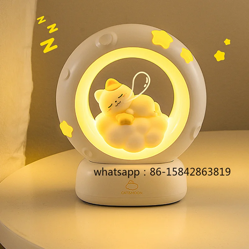 USB Charging Cute Cat Rabbit Light Emitting Diode Night Light Dimmable ABS Lighting
USB Charging Cute Cat Rabbit Light Emitting Diode Night Light Dimmable ABS Lighting