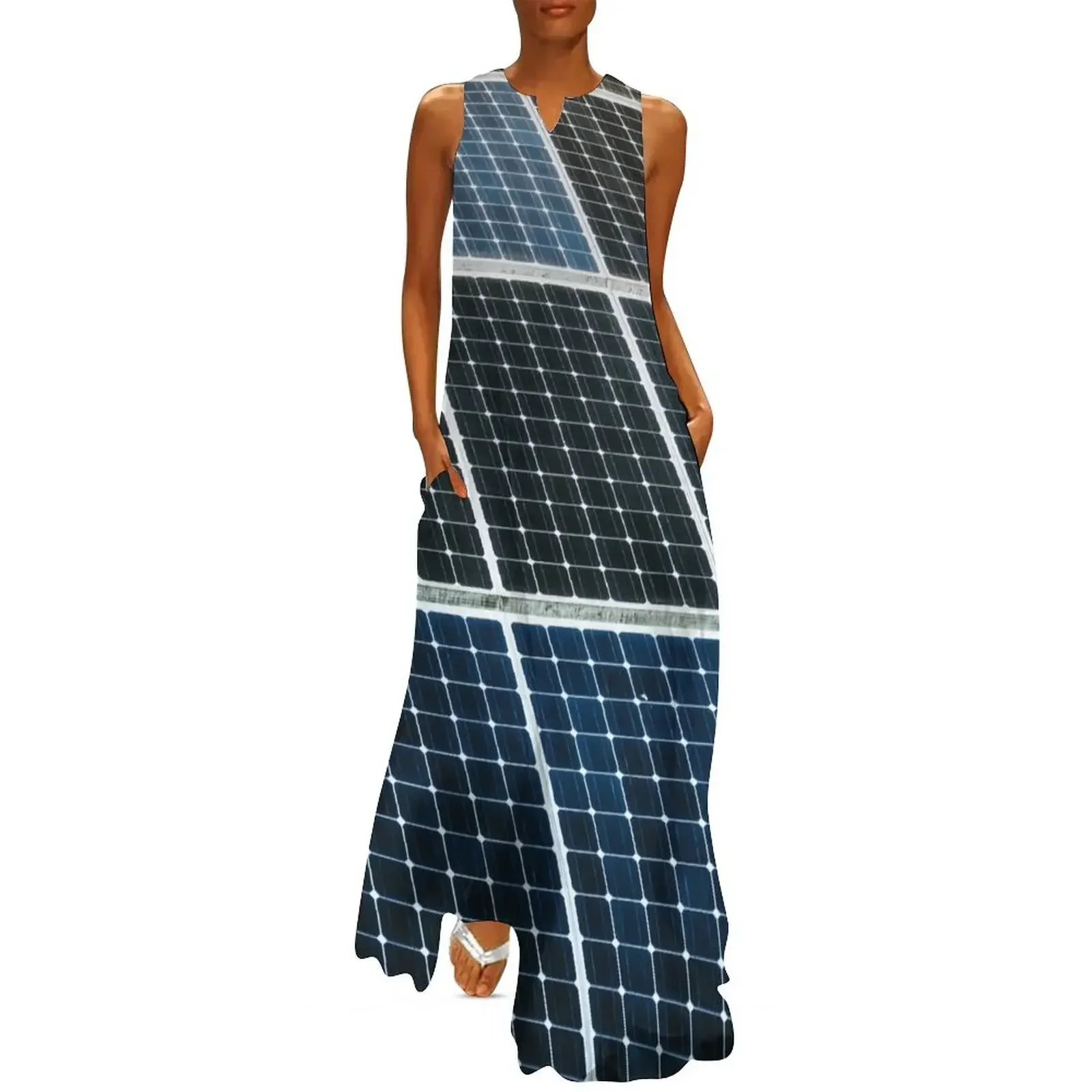 Solar panels Long Dress women's luxury party dress Women's summer suit elegant chic women dresses promotion Dress 
Solar panels Long Dress women's luxury party dress Women's summer suit elegant chic women dresses promotion Dress
