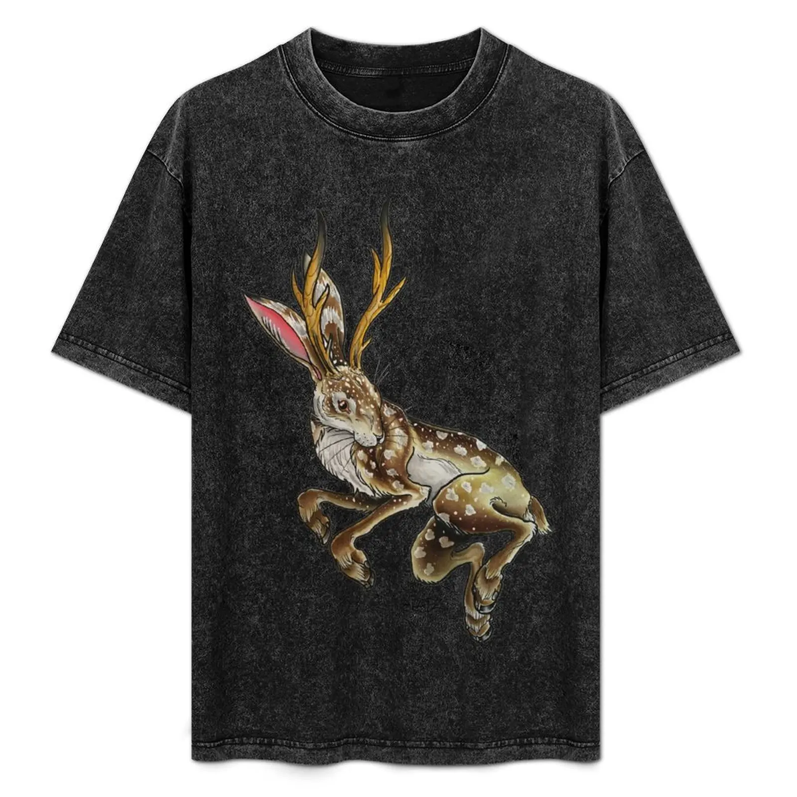 Jackalope T-Shirt Casual Holiday Short Sleeve Tee
Jackalope T-Shirt Casual Holiday Short Sleeve Tee