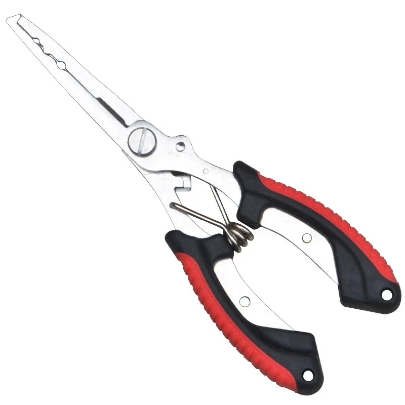 Fish Pliers Stainless Steel Anti-slip High-strength Multifunctional Cut Fishing Line Fishing Tied Hooks Pliers Angling Scissors
Fish Pliers Stainless Steel Anti-slip High-strength Multifunctional Cut Fishing Line Fishing Tied Hooks Pliers Angling Scissors
