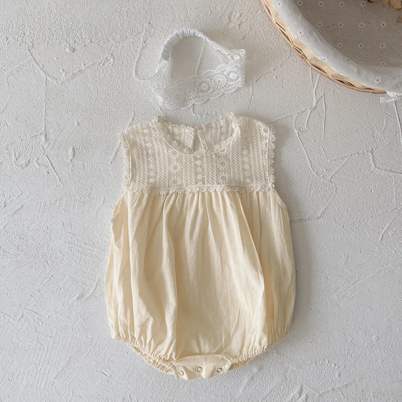 2026 Summer New Baby Girl Sleeveless Bodysuit + Hairband Cute Infant Girl Thin Breathable Jumpsuit Cotton Newborn Clothes 0-24M
2026 Summer New Baby Girl Sleeveless Bodysuit + Hairband Cute Infant Girl Thin Breathable Jumpsuit Cotton Newborn Clothes 0-24M