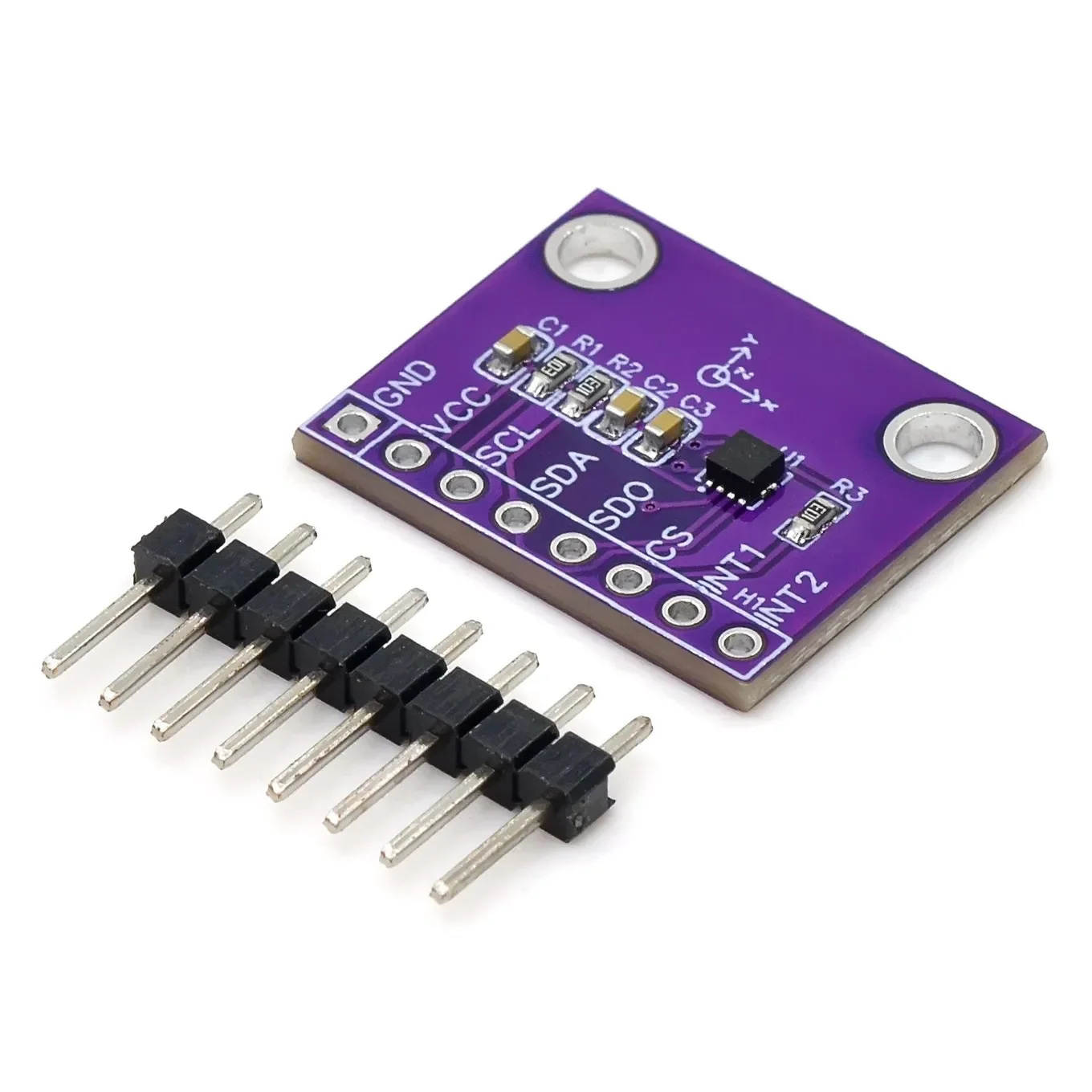 LIS2DH12TR Three-axis Acceleration Module Sensor Development Board Replace ADXL345
LIS2DH12TR Three-axis Acceleration Module Sensor Development Board Replace ADXL345