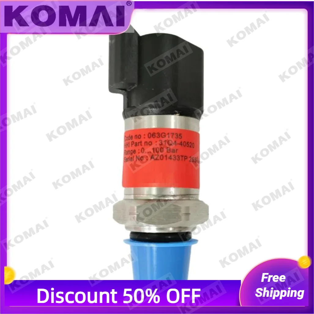HYUNDAI R225-9 Compatible Low Pressure Sensor 31Q8-40510 Electrical Part Transducer Transmitter Excavator Spare Parts
HYUNDAI R225-9 Compatible Low Pressure Sensor 31Q8-40510 Electrical Part Transducer Transmitter Excavator Spare Parts
