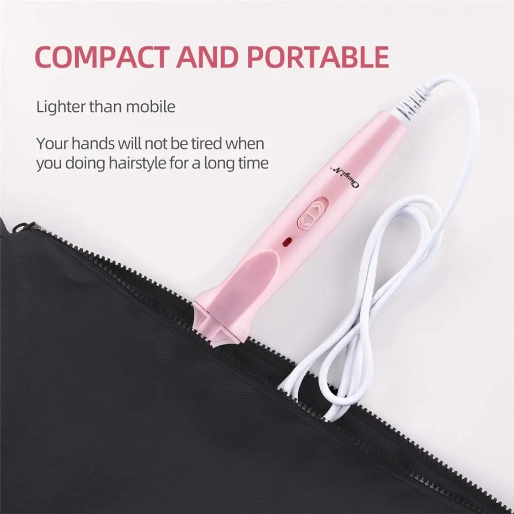 New Professional Mini Hair Curling Iron Superfine Ceramic 9mm Curler Wand Small Crimping Iron Electric Salon Styling Tool
New Professional Mini Hair Curling Iron Superfine Ceramic 9mm Curler Wand Small Crimping Iron Electric Salon Styling Tool