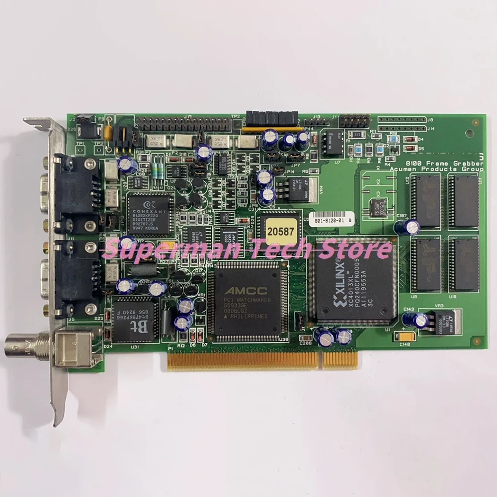 VPM-8100Q-000 RevA Image Acquisition Card
VPM-8100Q-000 RevA Image Acquisition Card