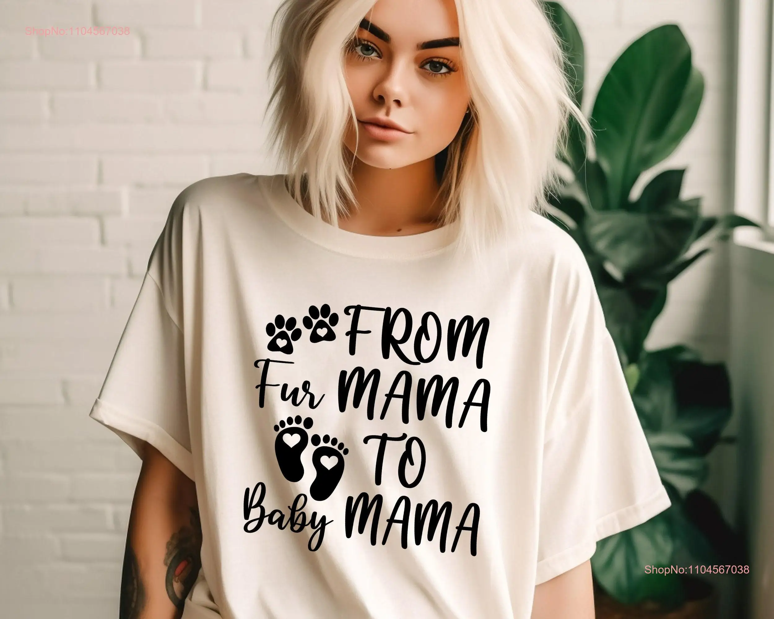 Футболка From Fur Mama To Baby, раскрытие о беременности, новая мама для ожидания с длинными или короткими рукавами
Футболка From Fur Mama To Baby, раскрытие о беременности, новая мама для ожидания с длинными или короткими рукавами