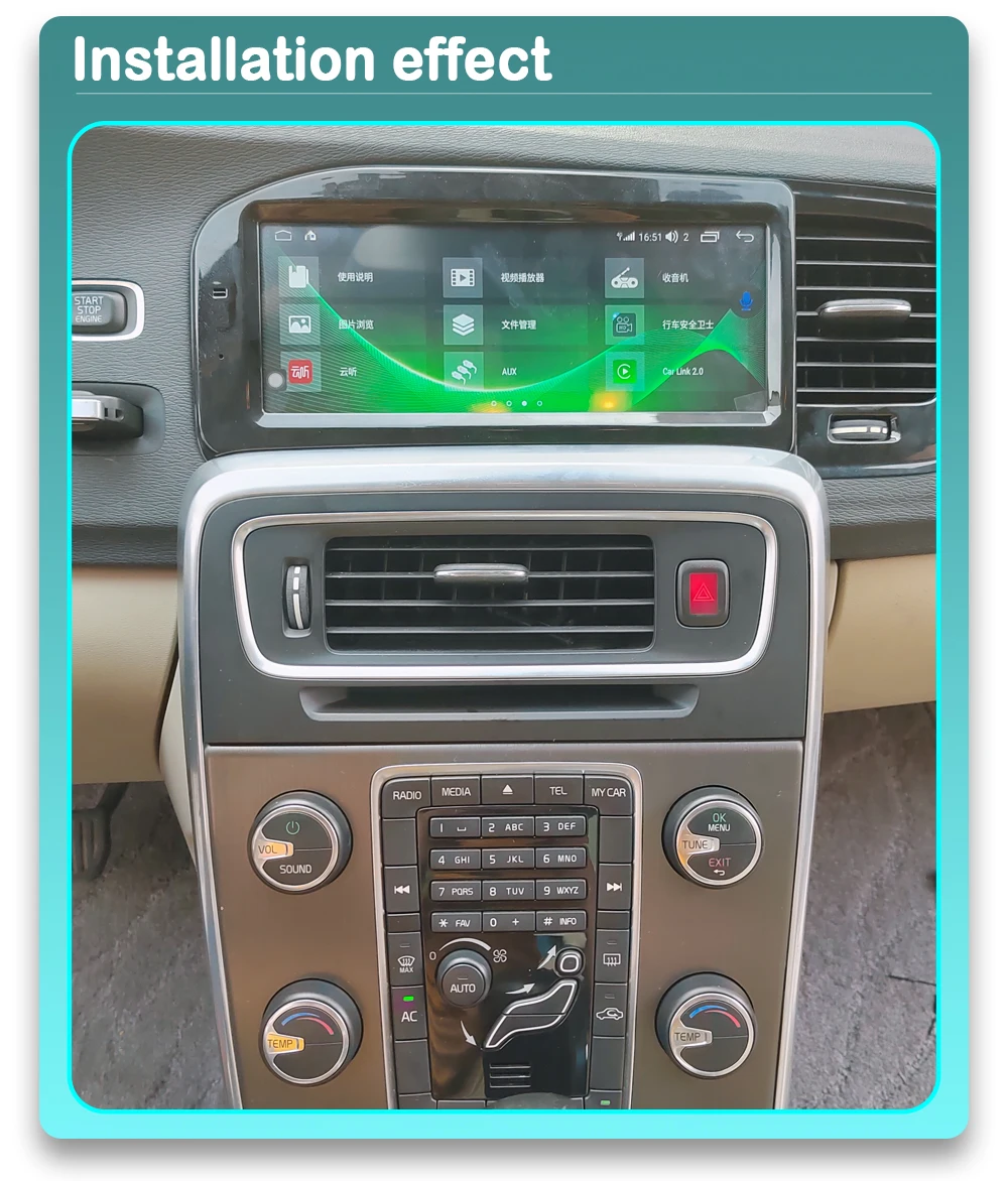 WITSON Android Auto Stereo For Volvo S60 V60 2008-2019 Carplay GPS Car Multimedia Radio Head Unit
WITSON Android Auto Stereo For Volvo S60 V60 2008-2019 Carplay GPS Car Multimedia Radio Head Unit