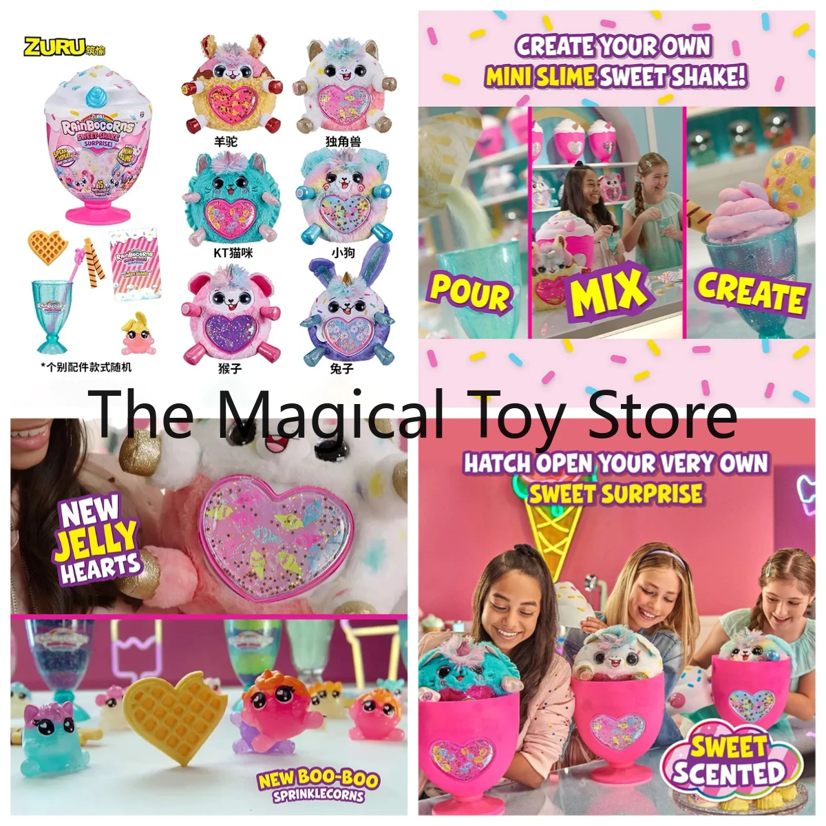 Original Rainbow Unicorn Sweetie Shake Surprise Magic Egg Electronic Plush Toy Talking Magic Ice Cream Cup Model
Original Rainbow Unicorn Sweetie Shake Surprise Magic Egg Electronic Plush Toy Talking Magic Ice Cream Cup Model