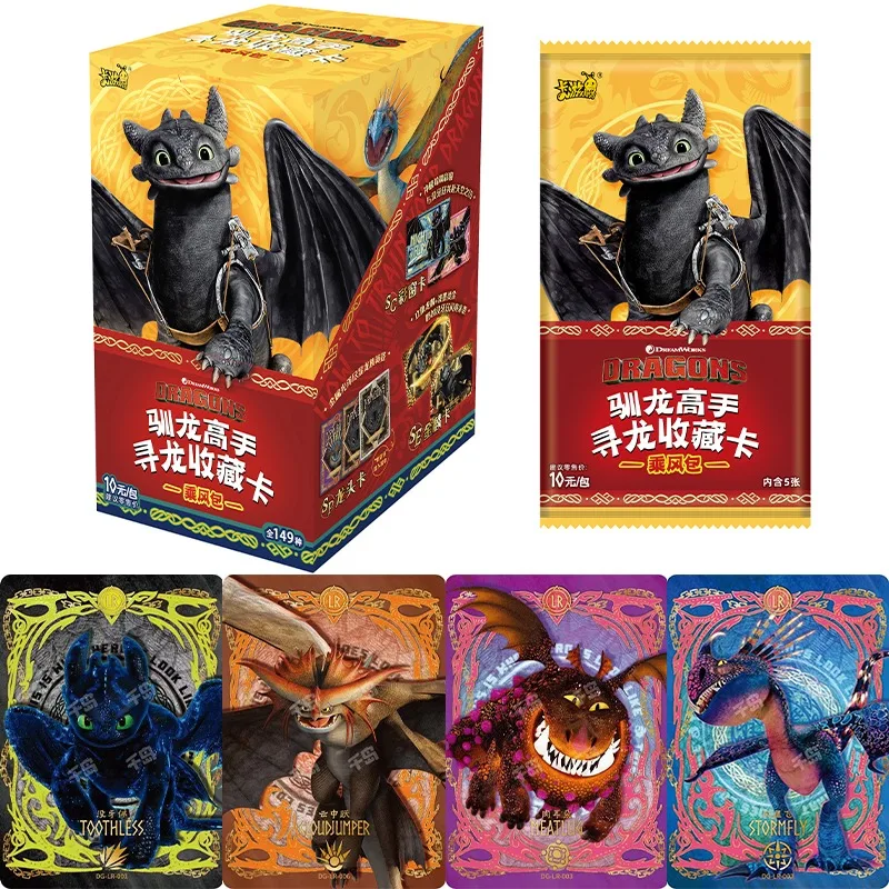 KAYOU оригинальные карты «Как приручить дракона» Dragon Hunt Wind Rider Pack Movie SE Toothless Аниме Коллекция карточек игрушки подарки
KAYOU оригинальные карты «Как приручить дракона» Dragon Hunt Wind Rider Pack Movie SE Toothless Аниме Коллекция карточек игрушки подарки