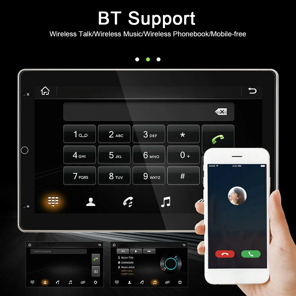 10,1-дюймовый сенсорный автомобильный мультимедийный плеер с беспроводным CarPlay, Android Auto, GPS, Wi-Fi, Bluetooth и FM-радио для автомобиля
10,1-дюймовый сенсорный автомобильный мультимедийный плеер с беспроводным CarPlay, Android Auto, GPS, Wi-Fi, Bluetooth и FM-радио для автомобиля