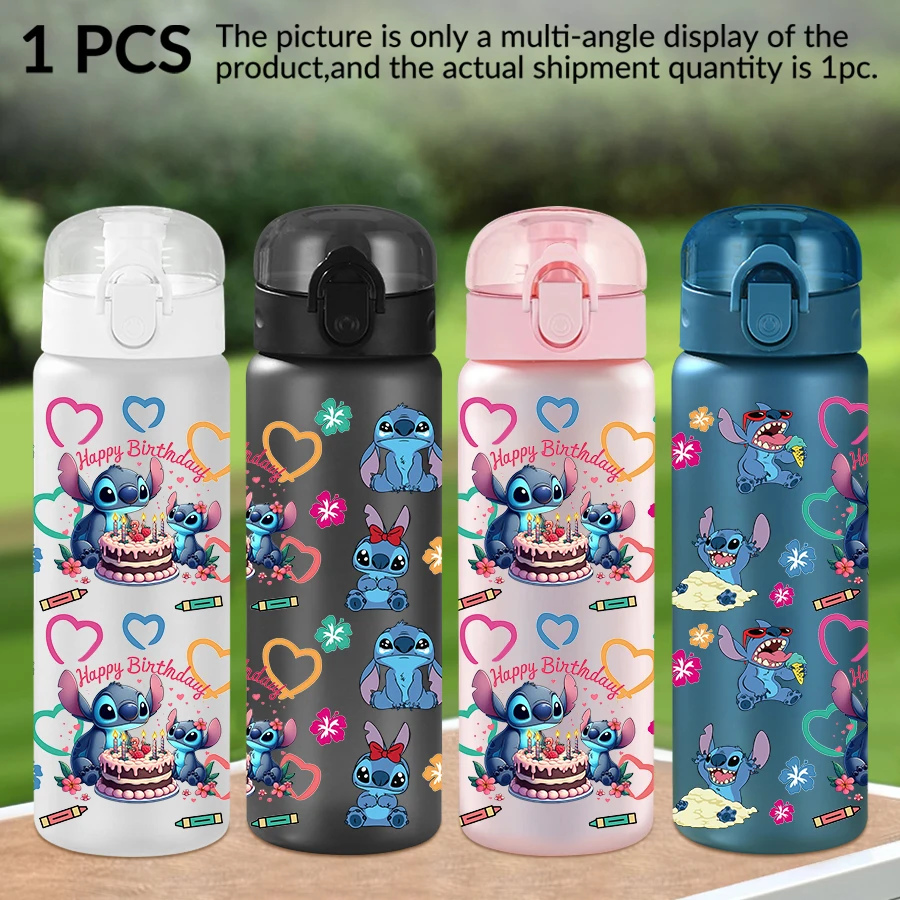 1Pc Disney Stitch Birthday Cake Pattern 26oz Plastic Water Bottle Outdoor Sports Water Cup Birthday/Back To School Gift
1Pc Disney Stitch Birthday Cake Pattern 26oz Plastic Water Bottle Outdoor Sports Water Cup Birthday/Back To School Gift