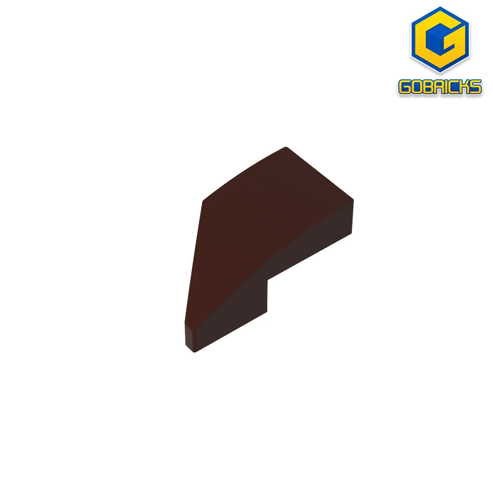 Gobricks Bricks Assembles GDS-1492 Parts Slope Curved 2 x 1 compatible with lego 29119 Building Blocks
Gobricks Bricks Assembles GDS-1492 Parts Slope Curved 2 x 1 compatible with lego 29119 Building Blocks