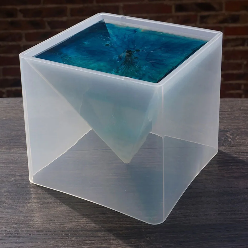 Glossy Interior Surface Pyramid Silicone Mold Diy Craft Molds Resin Pigment Dye Embedding Fillers Desktop Decor Components
Glossy Interior Surface Pyramid Silicone Mold Diy Craft Molds Resin Pigment Dye Embedding Fillers Desktop Decor Components