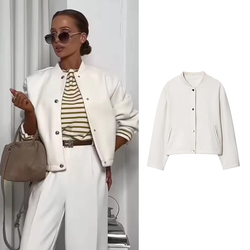 Women's 2025 New Autumn Jackets Fashion Straight Elegant Women Jackets Chic Street Youth Long Sleeve Warm Autumn Outerwear Coats
Women's 2025 New Autumn Jackets Fashion Straight Elegant Women Jackets Chic Street Youth Long Sleeve Warm Autumn Outerwear Coats