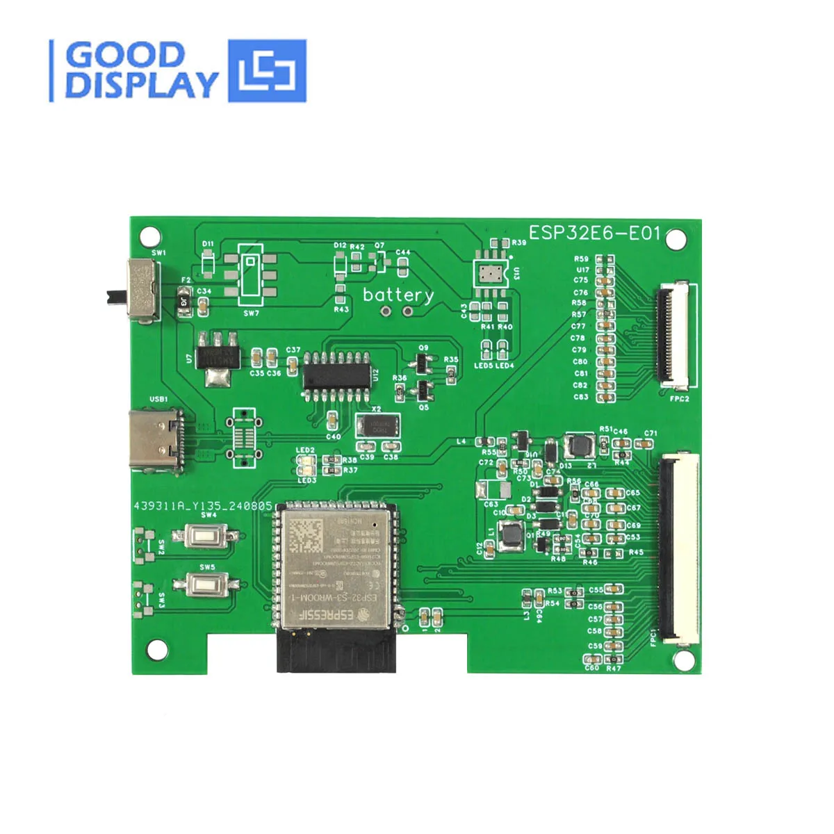 ESP32 Модуль экрана дисплея E-ink Модуль электронной бумаги с беспроводным питанием Плата контроллера E Ink SPI для Arduino
ESP32 Модуль экрана дисплея E-ink Модуль электронной бумаги с беспроводным питанием Плата контроллера E Ink SPI для Arduino