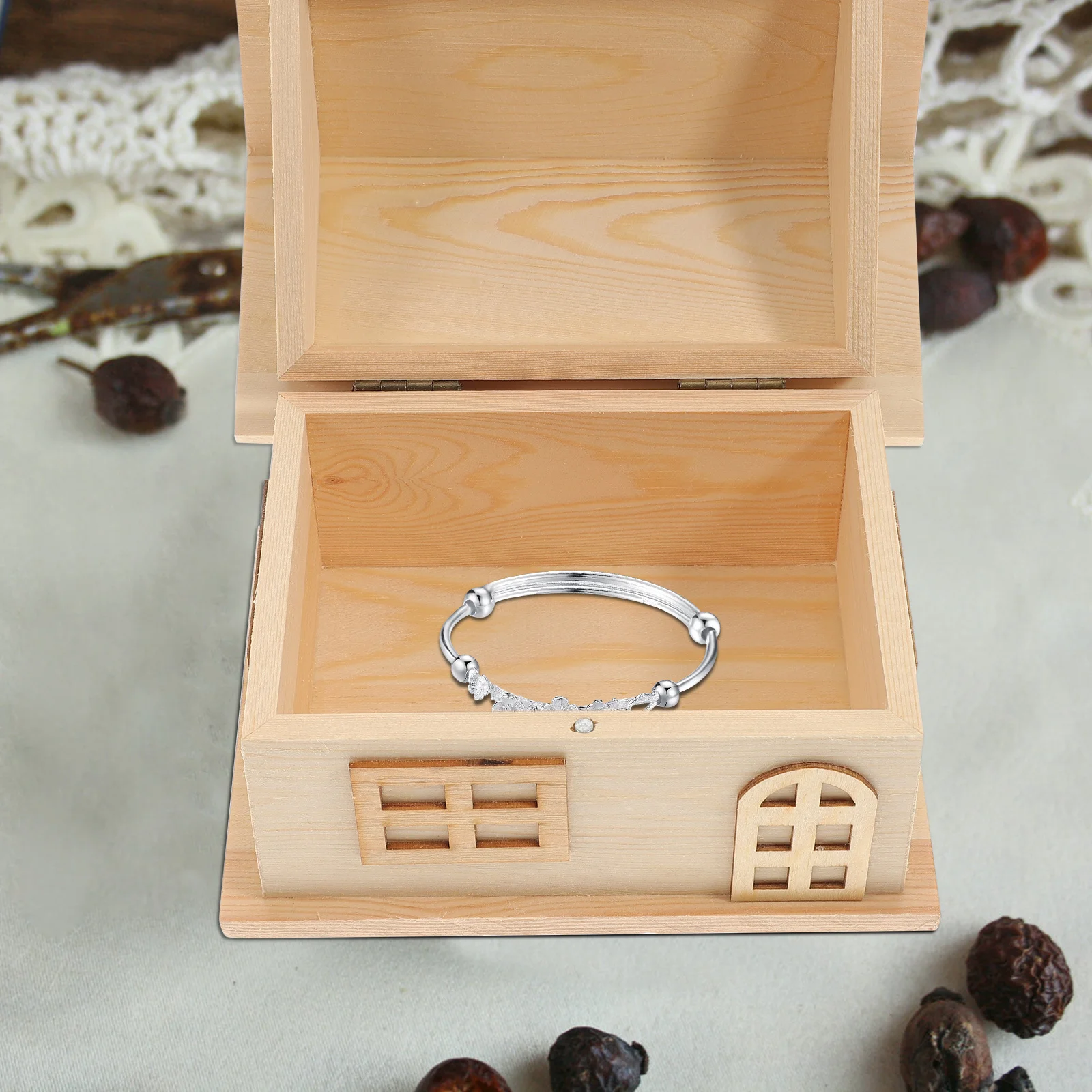 Pine Storage Box -Shaped Wooden Desktop Organizer Durable Pine Wooded Storage Holder for Office Supplies Jewelry Pen Phone
Pine Storage Box -Shaped Wooden Desktop Organizer Durable Pine Wooded Storage Holder for Office Supplies Jewelry Pen Phone